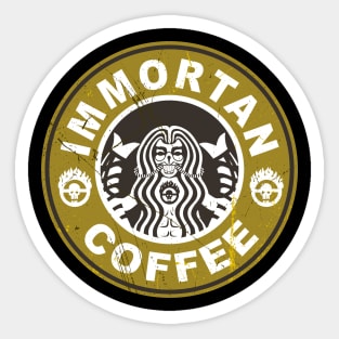 IMMORTAN COFEE Sticker